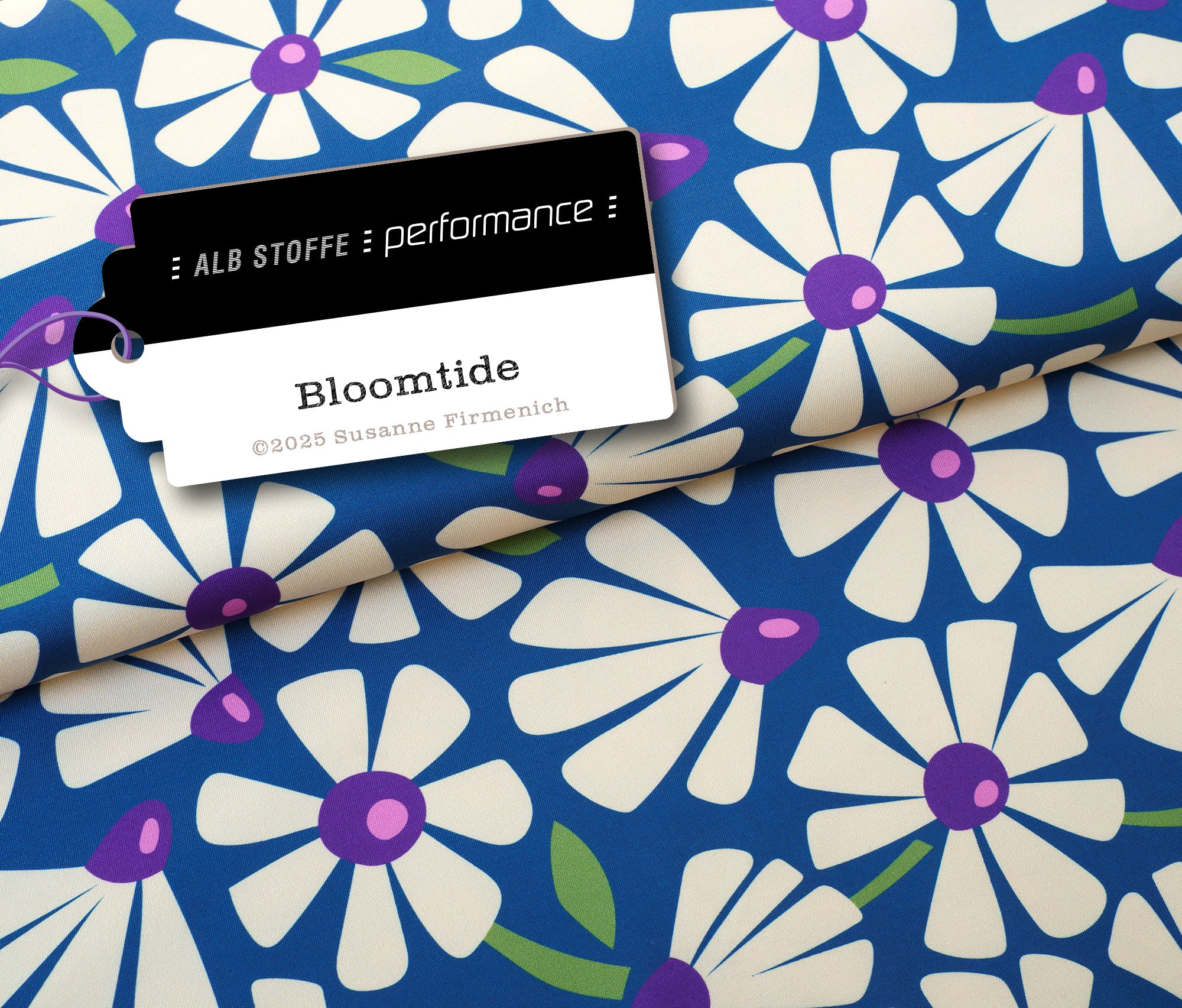 albstoffe-performance-bloomtide-blau-activewear-stoff-meterware image 1