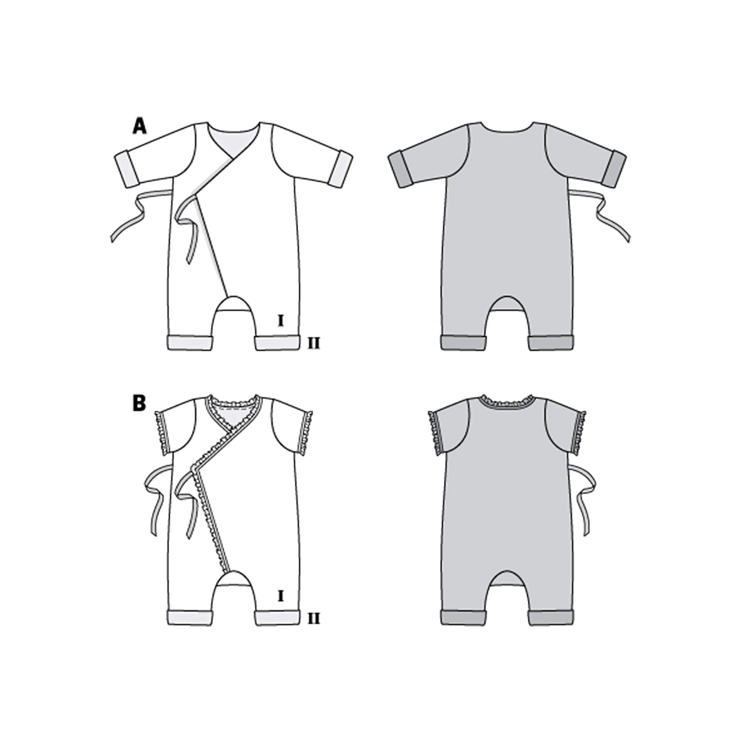 burda-style-9314-schnittmuster-baby-wickelstrampler-gr-56-80 image 3