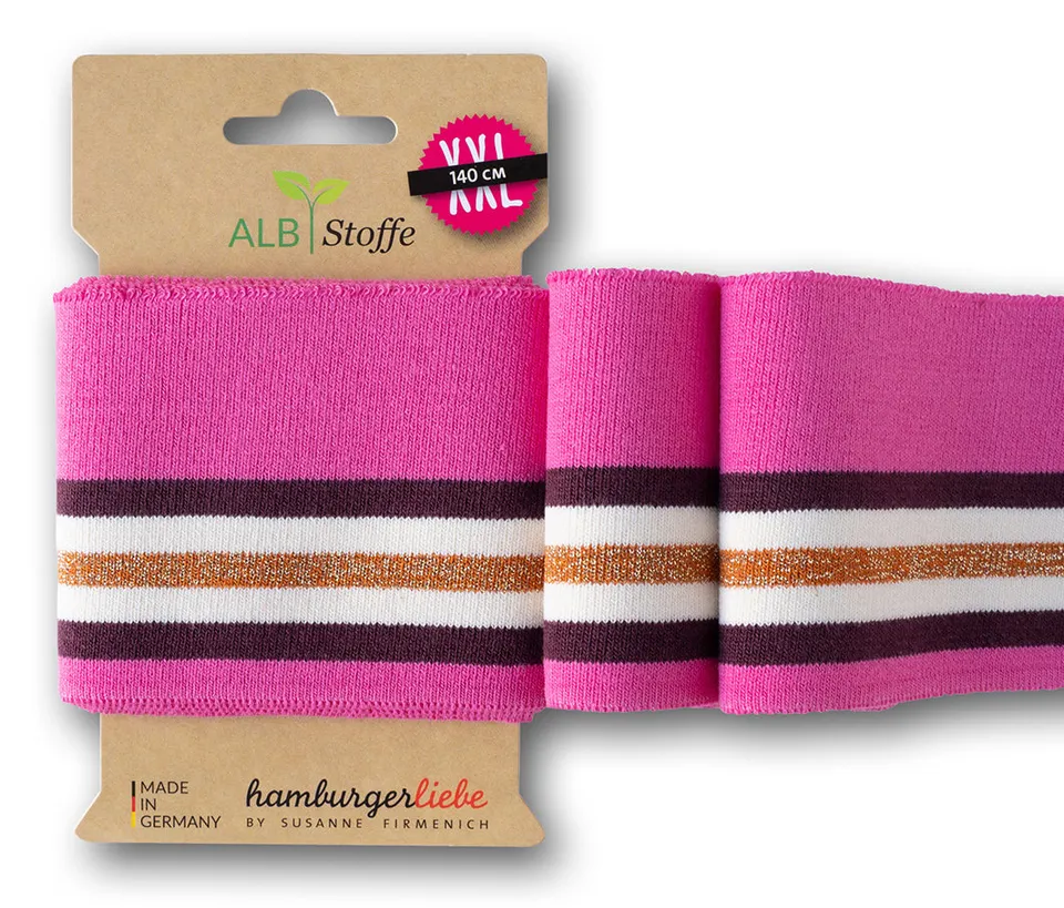 albstoffe-cuff-me-glam-college-col-134-grobstrick-b-ndchen image 1