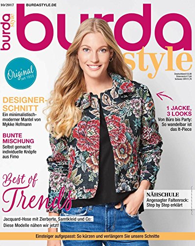 burda-style-n-hmagazin-oktober-2017-schnittmuster-f-r-anf-nger-und-fortgeschritt image 2