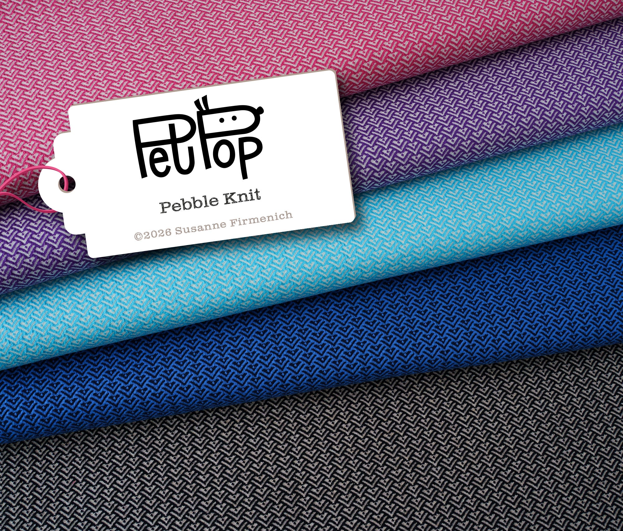 albstoffe-pet-pop-pebble-knit-bio-jacquard-jersey-meterware image 1