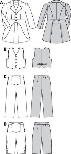 burda-style-schnittmuster-9528-biedermeier-hosenanzug-kinder-gr-122-164 image 8