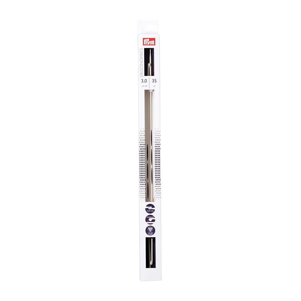 prym-190352-jackenstricknadeln-ergonomics-35-cm-3-00-mm-alabasterwei image 1