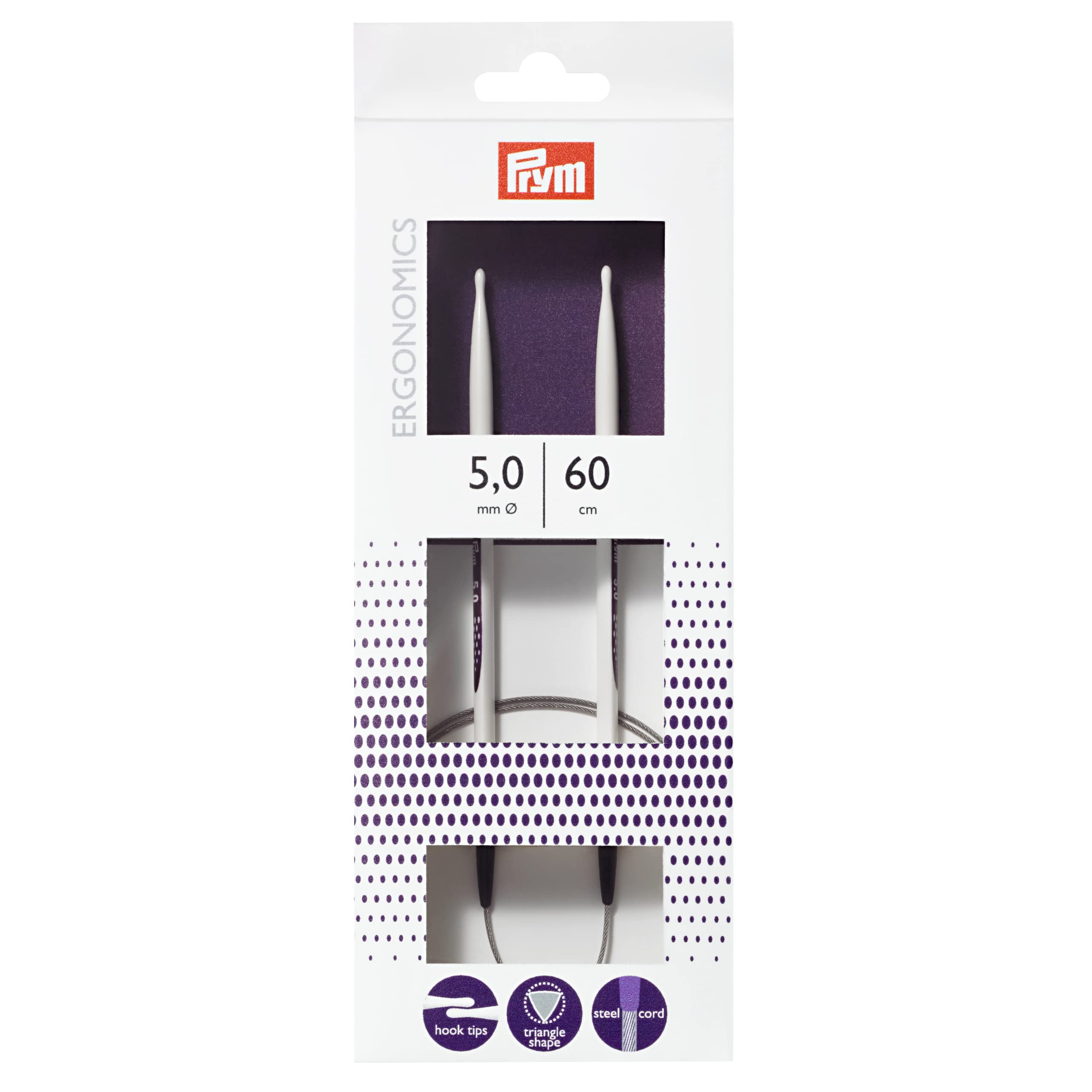prym-ergonomics-rundstricknadel-5-0-mm-60-cm-high-performance-kunststoff image 2
