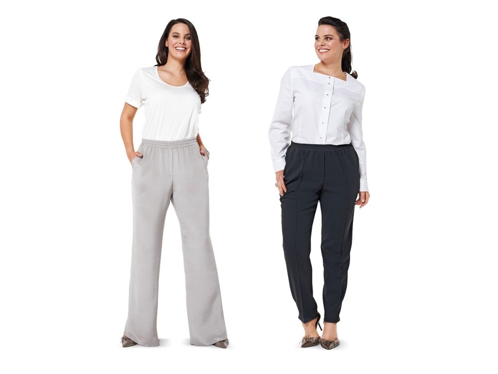 burda-style-6859-schnittmuster-damen-schlupfhosen-gr-44-60-sehr-einfach image 2