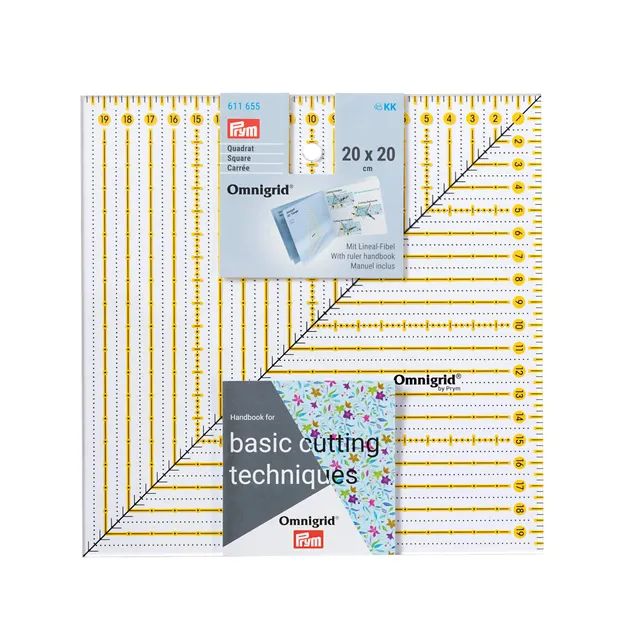 prym-611655-omnigrid-patchwork-lineal-square-20-x-20-cm image 1