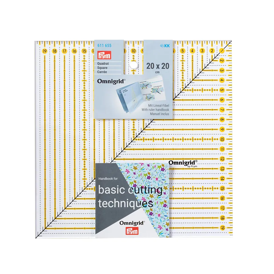 prym-611655-omnigrid-patchwork-lineal-square-20-x-20-cm image 1
