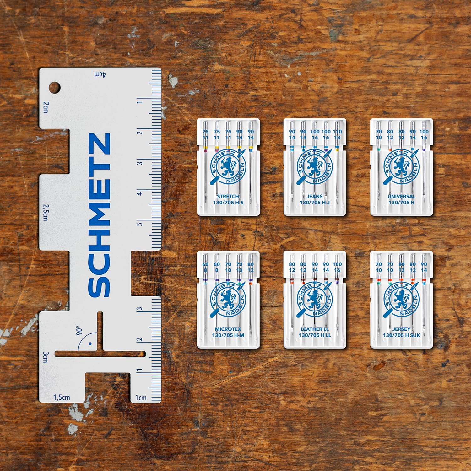 schmetz-maxi-starter-set-sortenmix-30-n-hmaschinennadeln-mit-box image 1