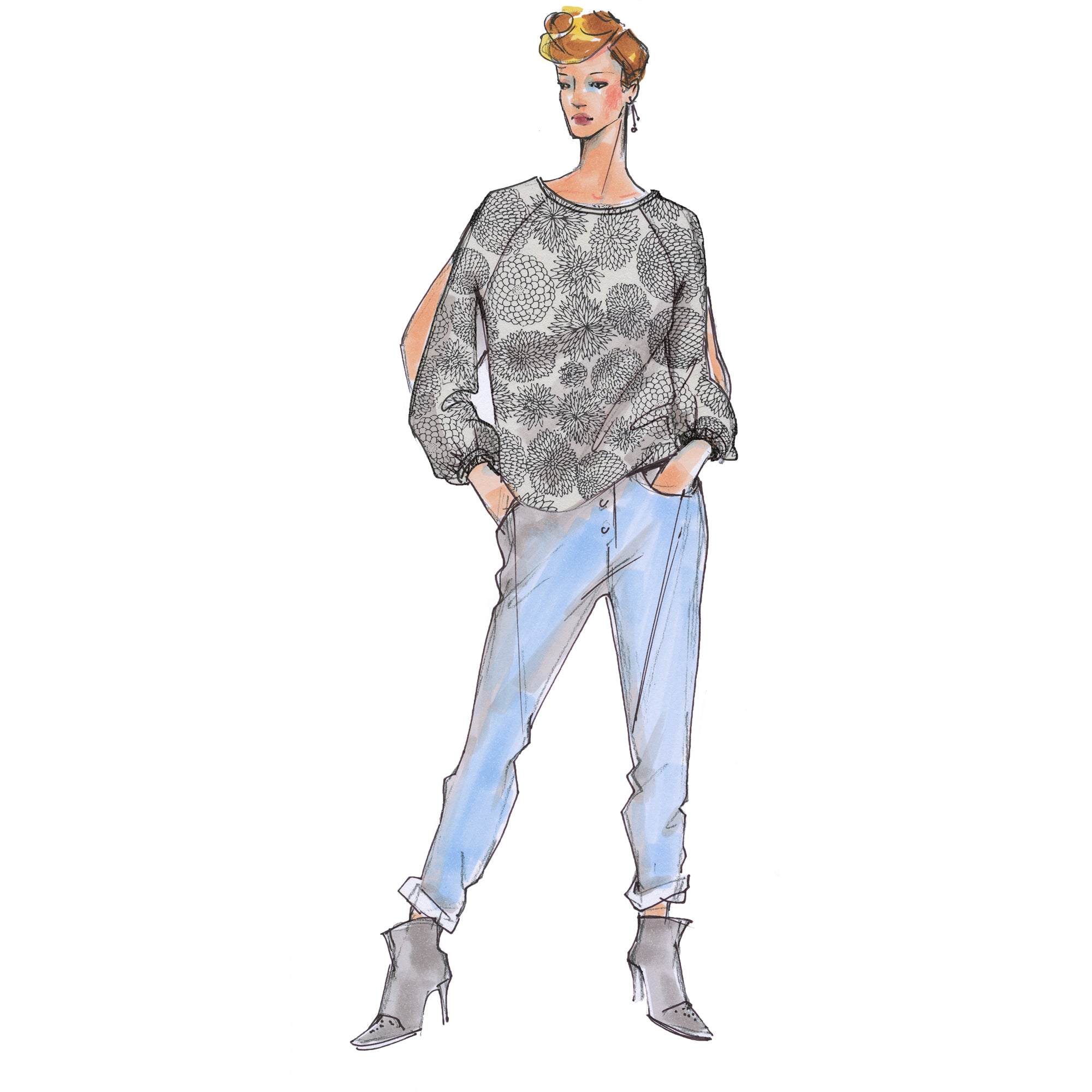 schnittmuster-berlin-bluse-mathilda-damen-sommerbluse-e-book image 1
