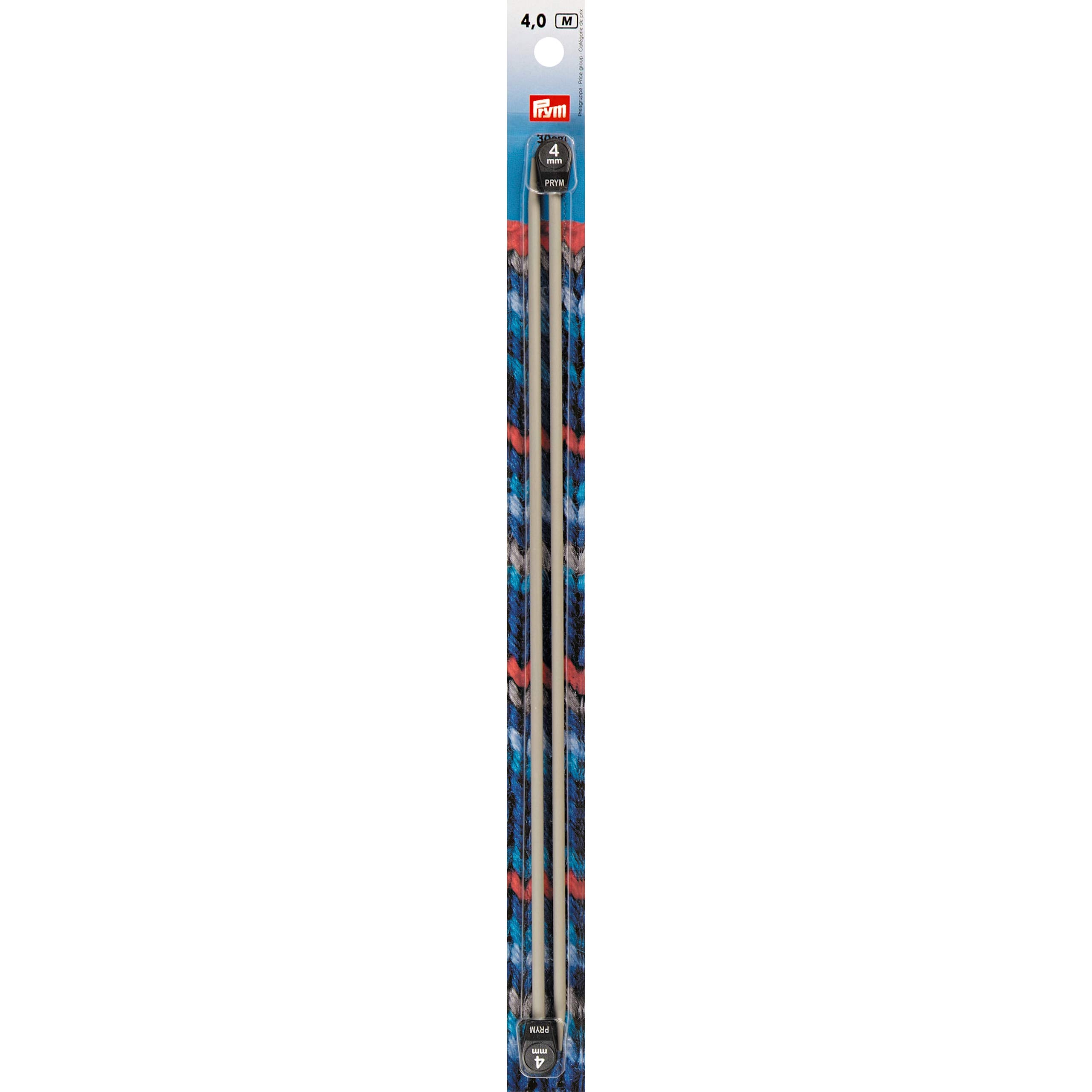 prym-191454-jackenstricknadeln-alu-30-cm-4-00-mm-grau image 1