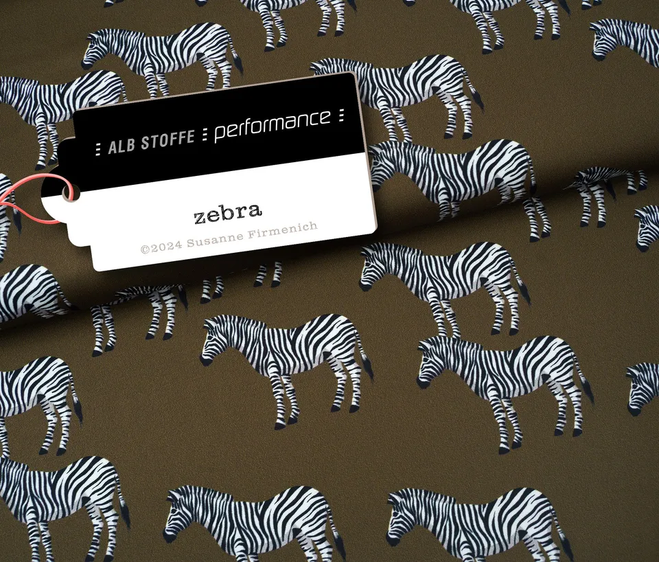 albstoffe-performance-zebra-oliv-activewear-stoff image 1