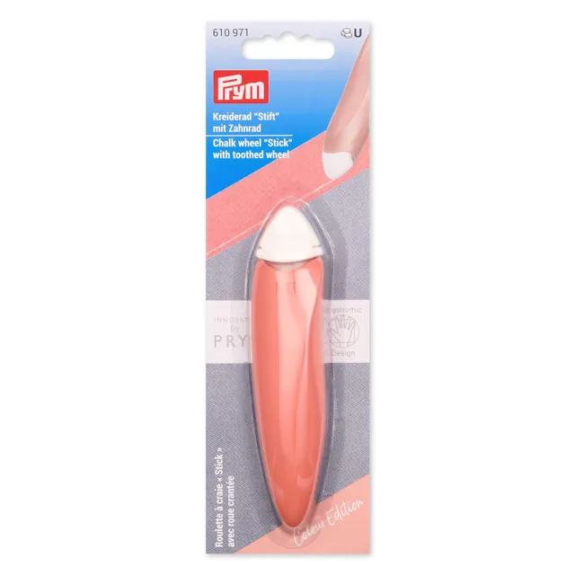 prym-610971-prym-ergonomics-kreiderad-stift-aprikose-schneiderkreide-marker image 1