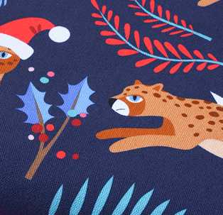 albstoffe-wild-xmas-2025-leo-sweat-bio-baumwolle-155-cm image 2