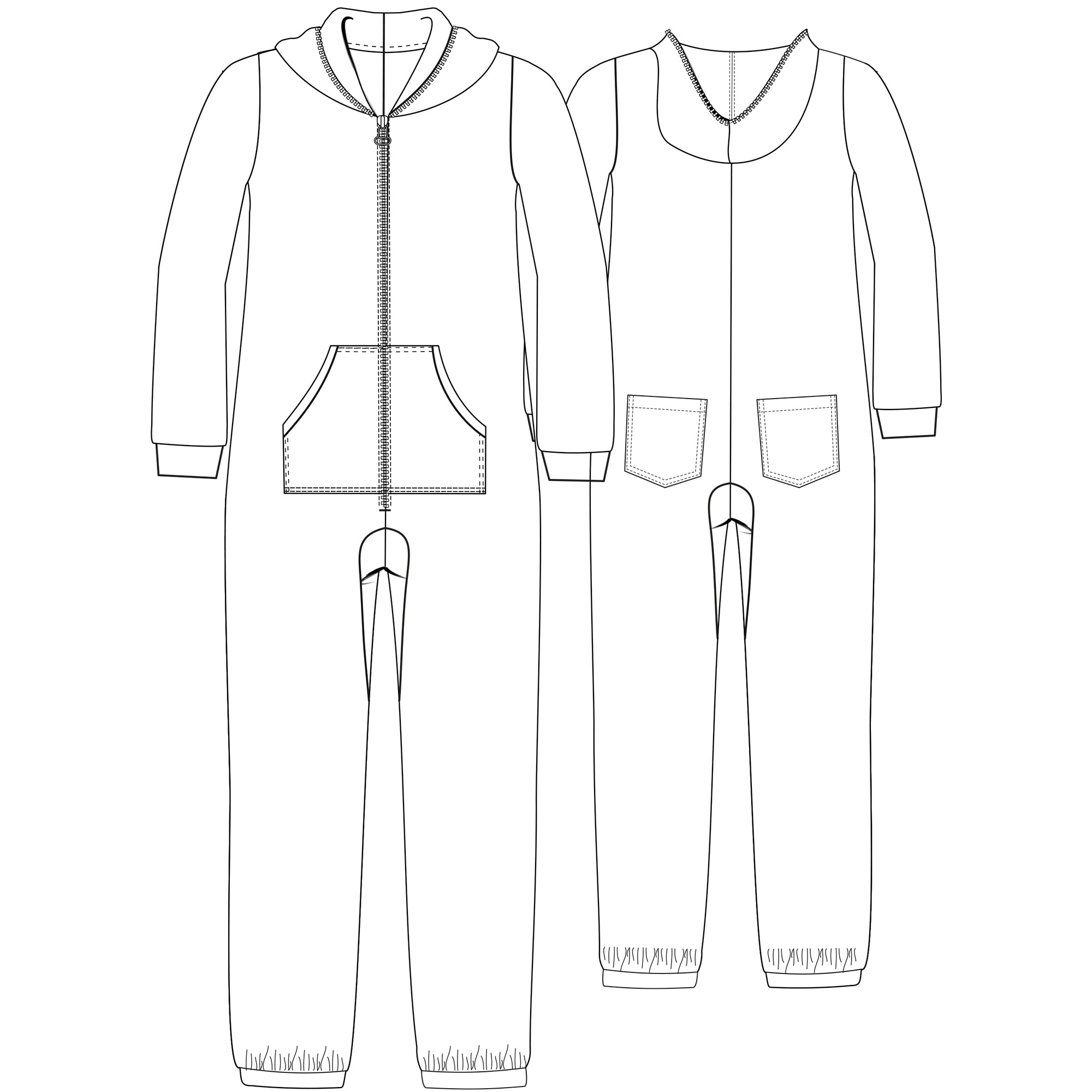 schnittmuster-berlin-overall-ike-sweatshirt-overall-onesie-gr-44-58 image 2