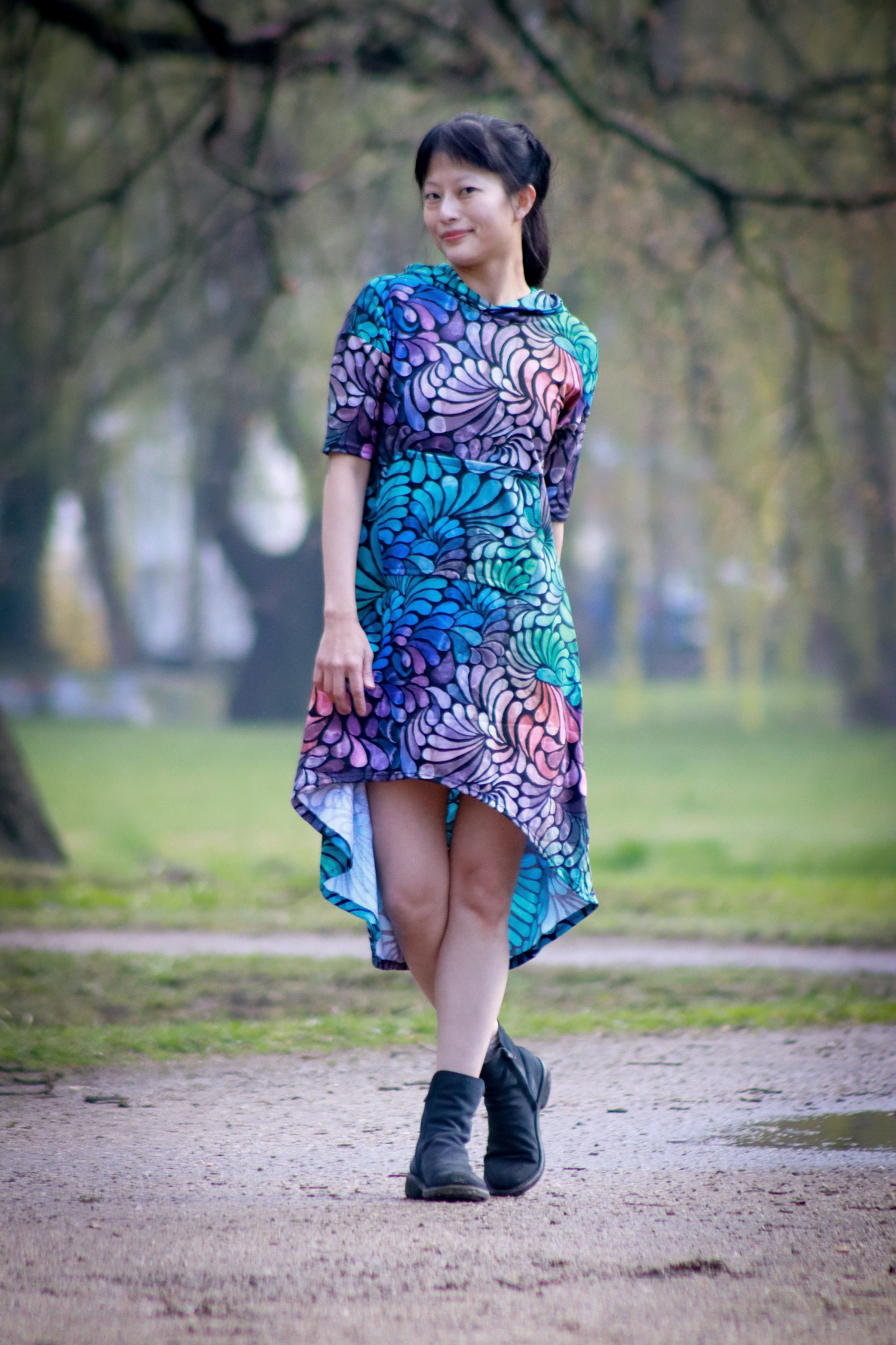 schnittmuster-berlin-hoodiekleid-antwerpen-damen-ebook image 5