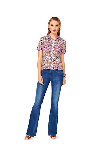 burda-style-6527-schnittmuster-damen-bluse-mit-hemdkragen-gr-34-46 image 8