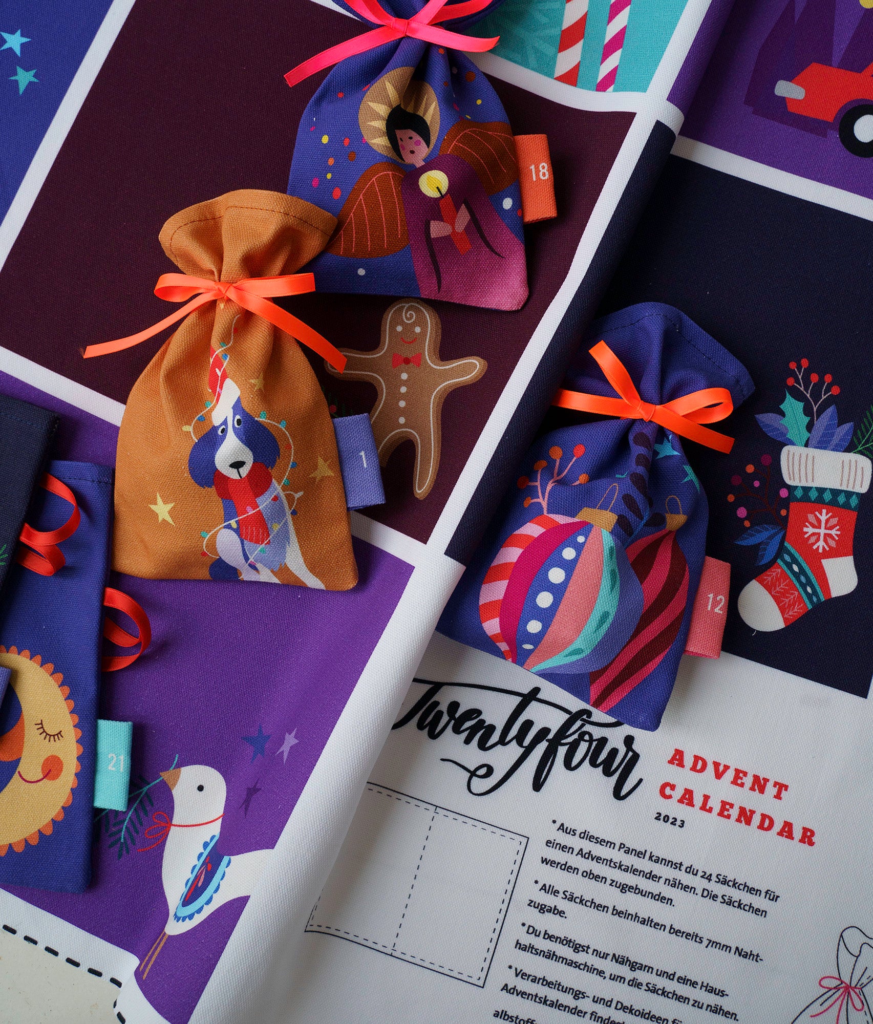 albstoffe-ugly-christmas-twentyfour-adventskalender-bio-canvas-panel image 4