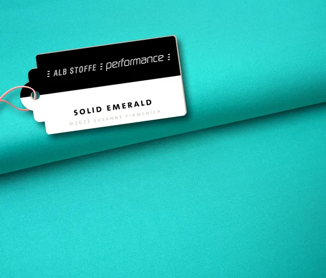 albstoffe-performance-solid-emerald-uni-active-wear-meterware image 1