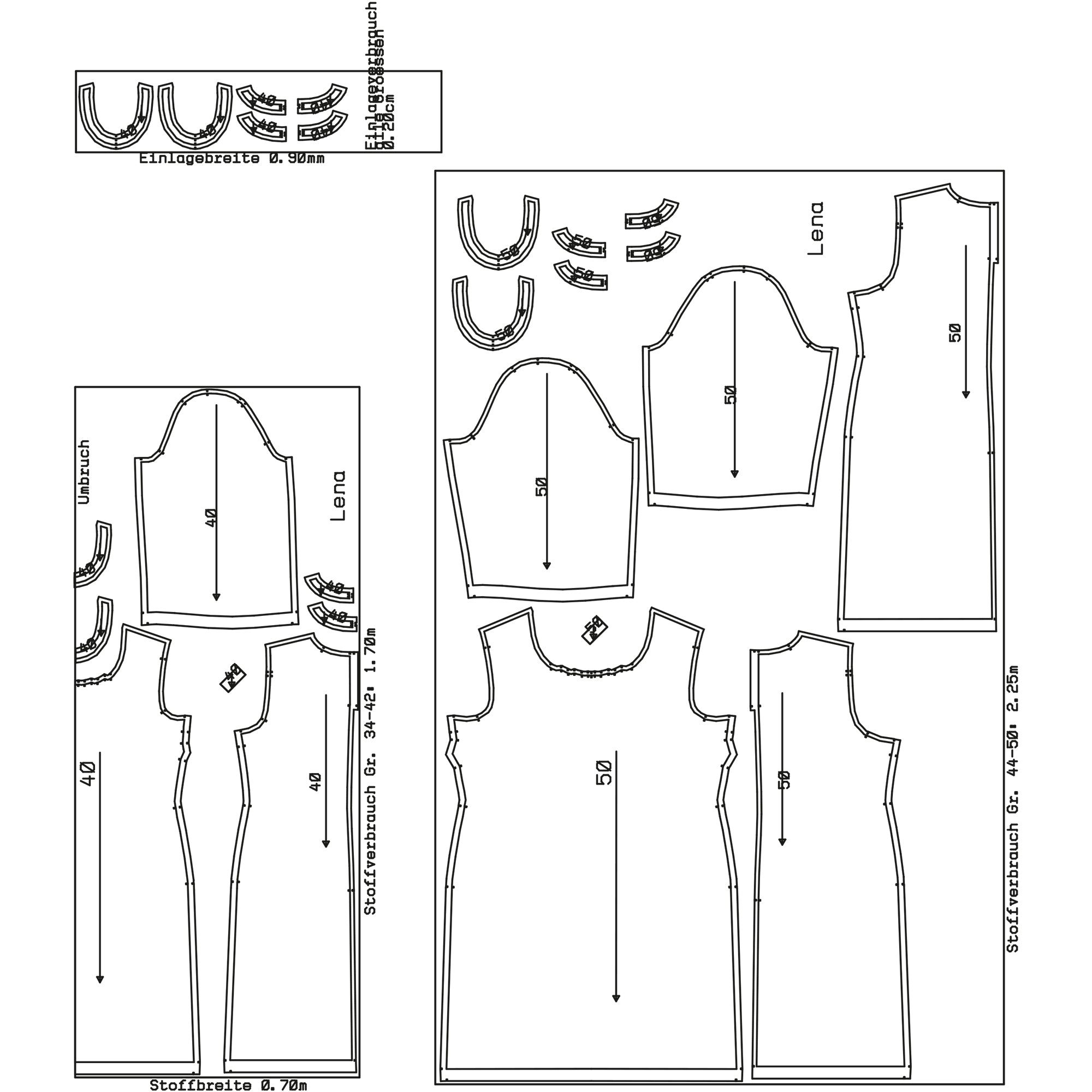 schnittmuster-berlin-kleid-lena-damenkleid-mit-frontfalten-34-50 image 3