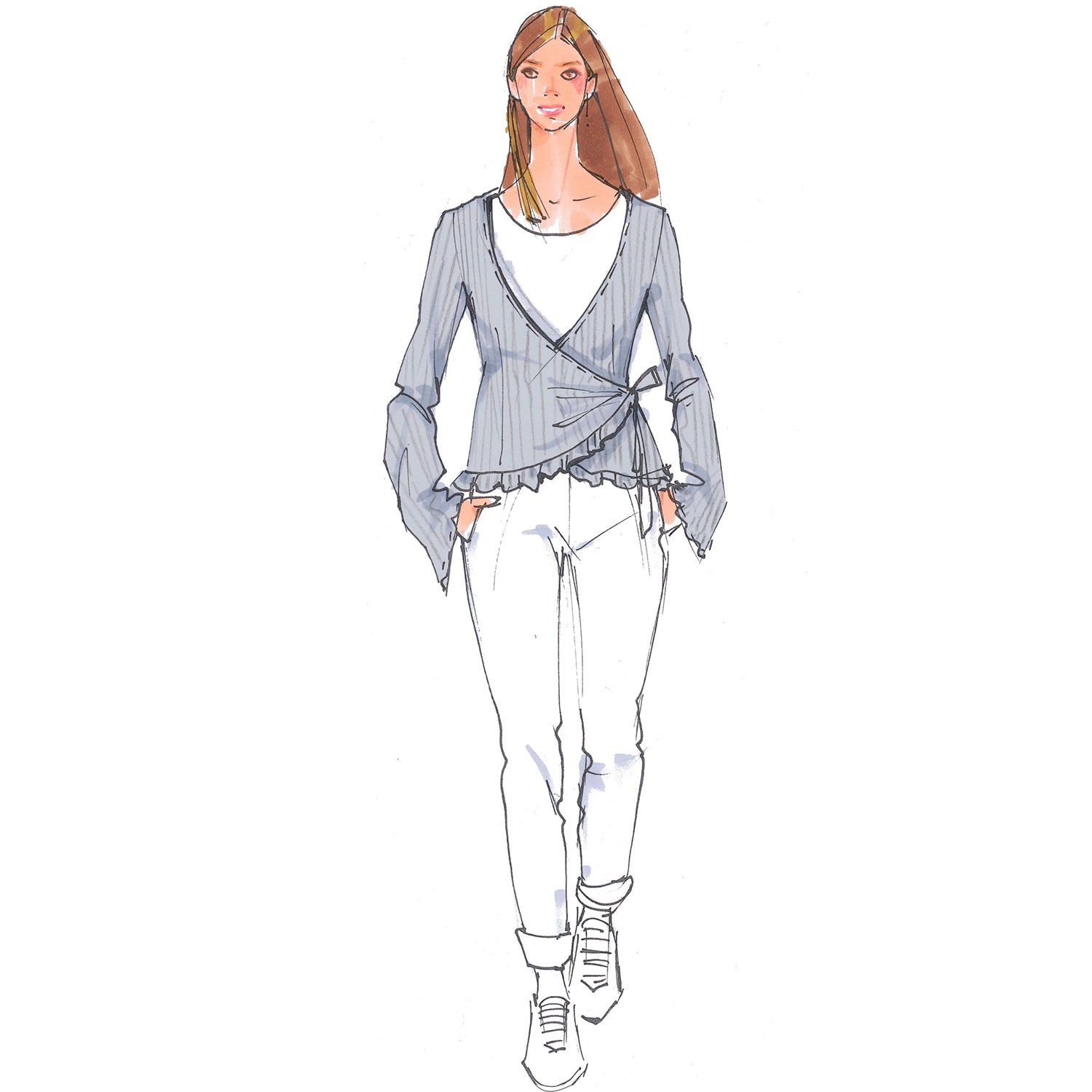 schnittmuster-berlin-wickeljacke-alice-gr-34-50-ebook-beamer image 1