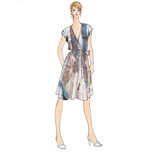 schnittmuster-berlin-wickelkleid-olivia-ebook-schnittmuster-f-r-damen-doppelgr-e image 1