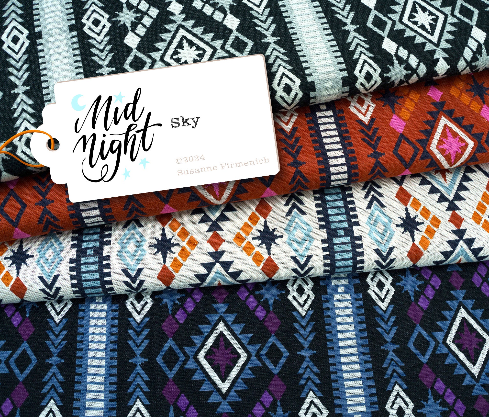 albstoffe-midnight-sky-jacquard-jersey-bio-meterware image 1