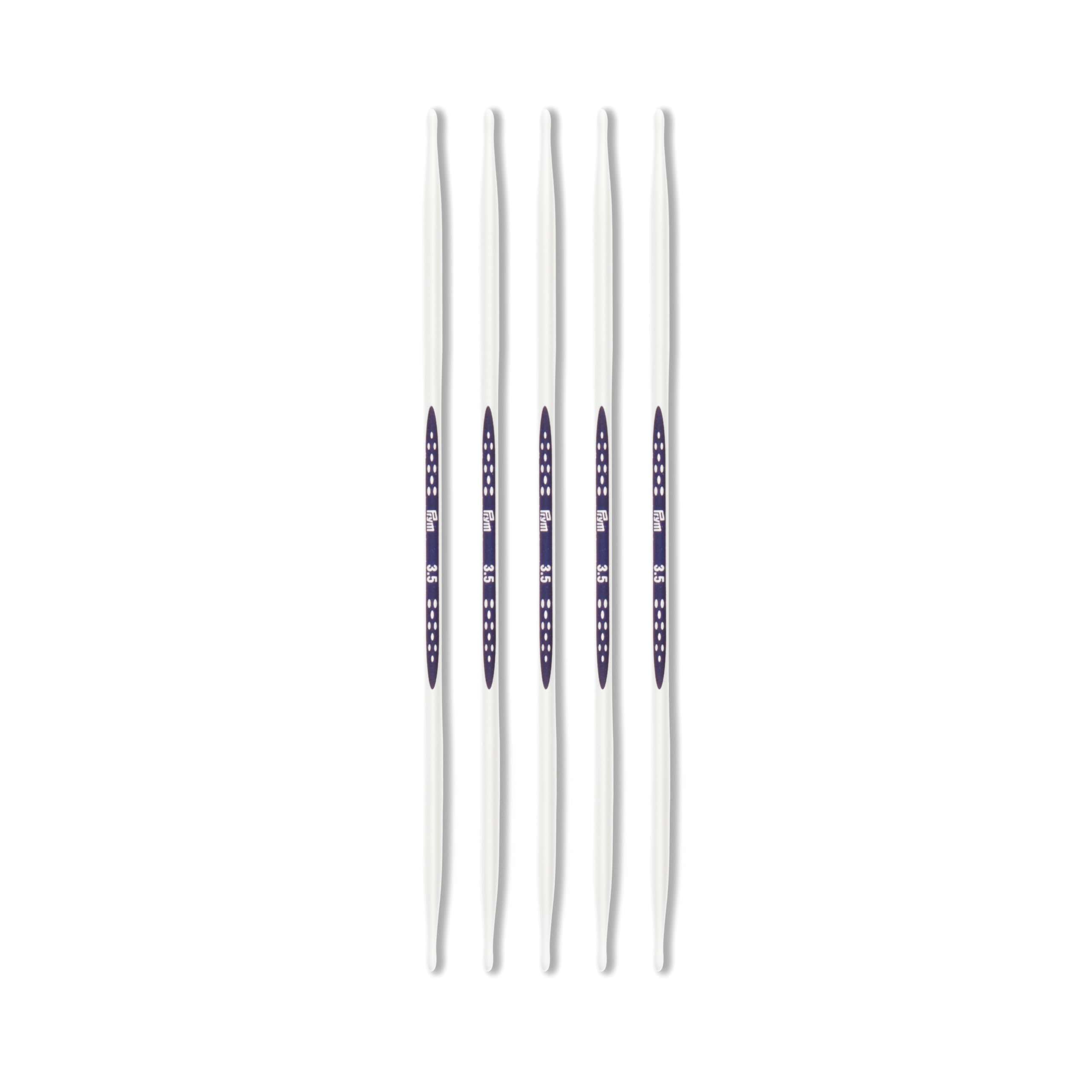 prym-194153-ergonomics-strumpfstricknadeln-15-cm-3-50-mm-alabasterwei image 2