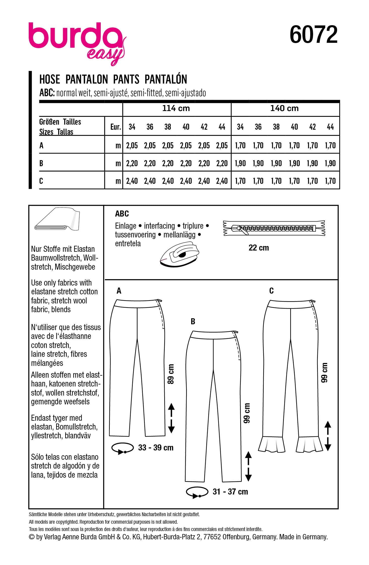 burda-style-b6072-papierschnittmuster-schmale-damenhose-mit-stretch image 8
