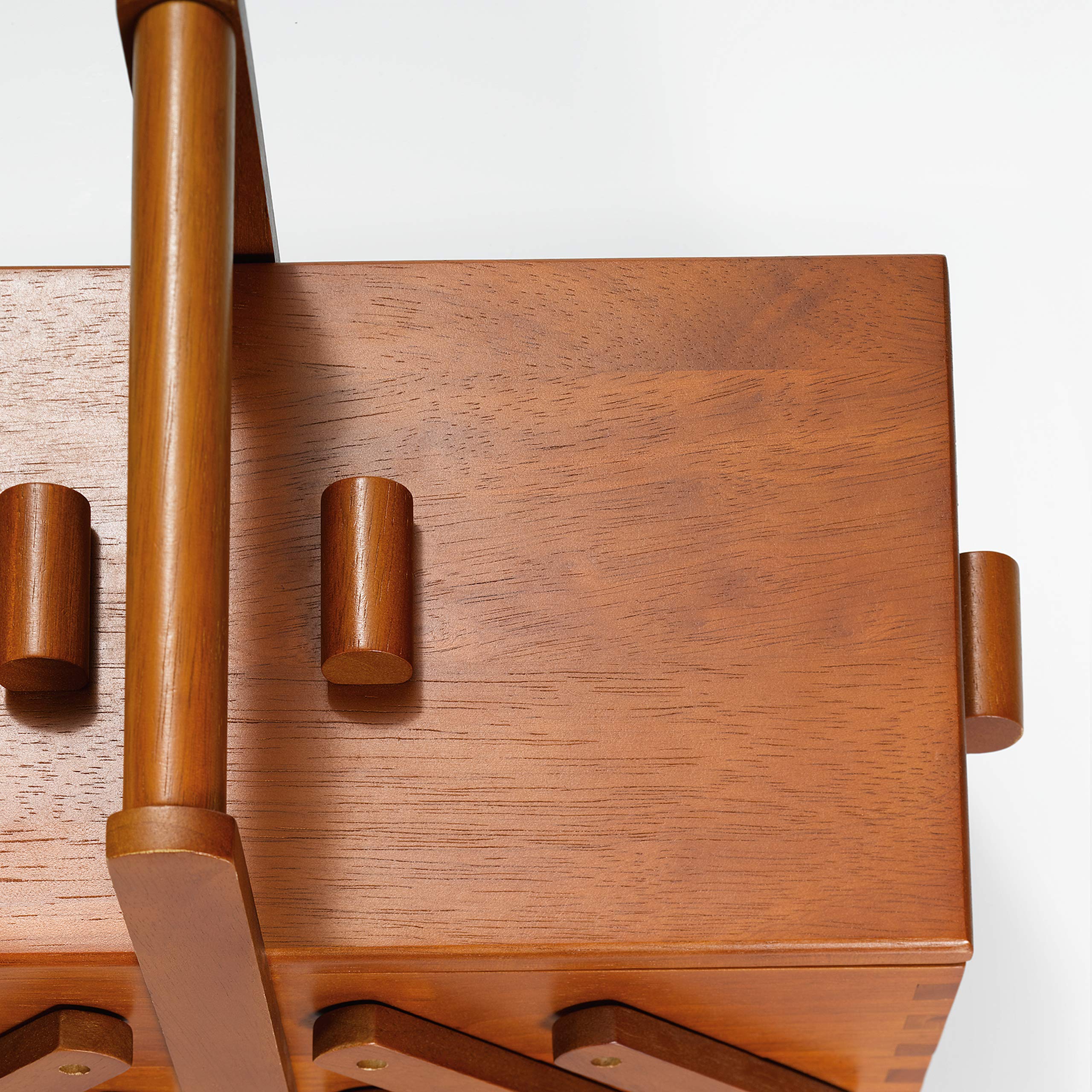 prym-612551-n-hkasten-l-aus-dunklem-holz-n-hbox-mit-ziehharmonika-system-45-x-28 image 3