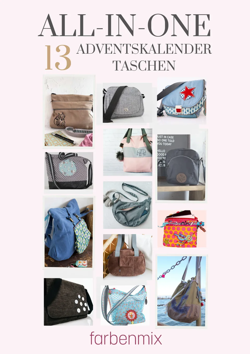 farbenmix-adventskalendertaschen-komplett-ebook-set-2011-2024 image 1
