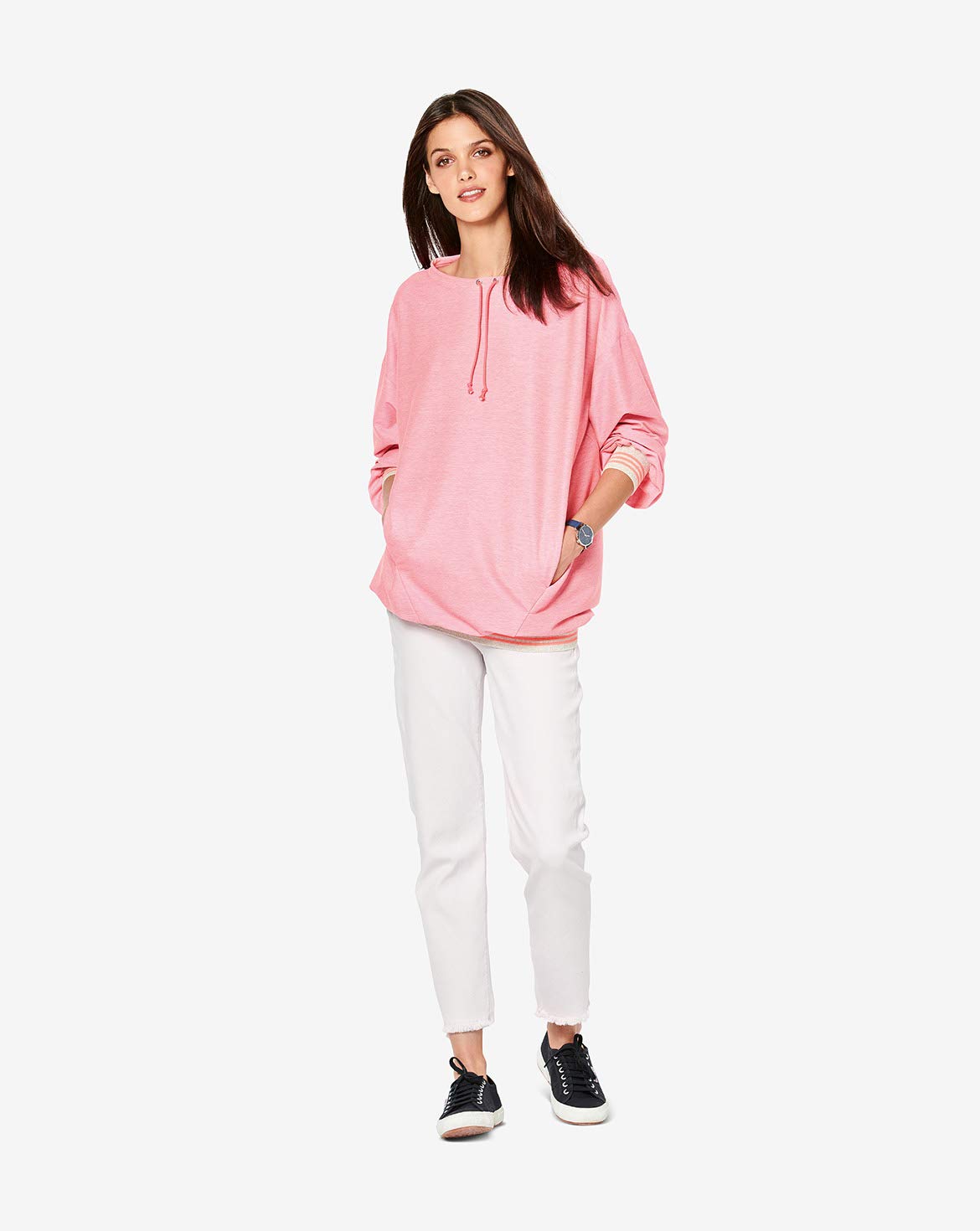 burda-style-b6203-schnittmuster-damen-sweatshirts-mit-rmel-und-ausschnitt-variat image 2