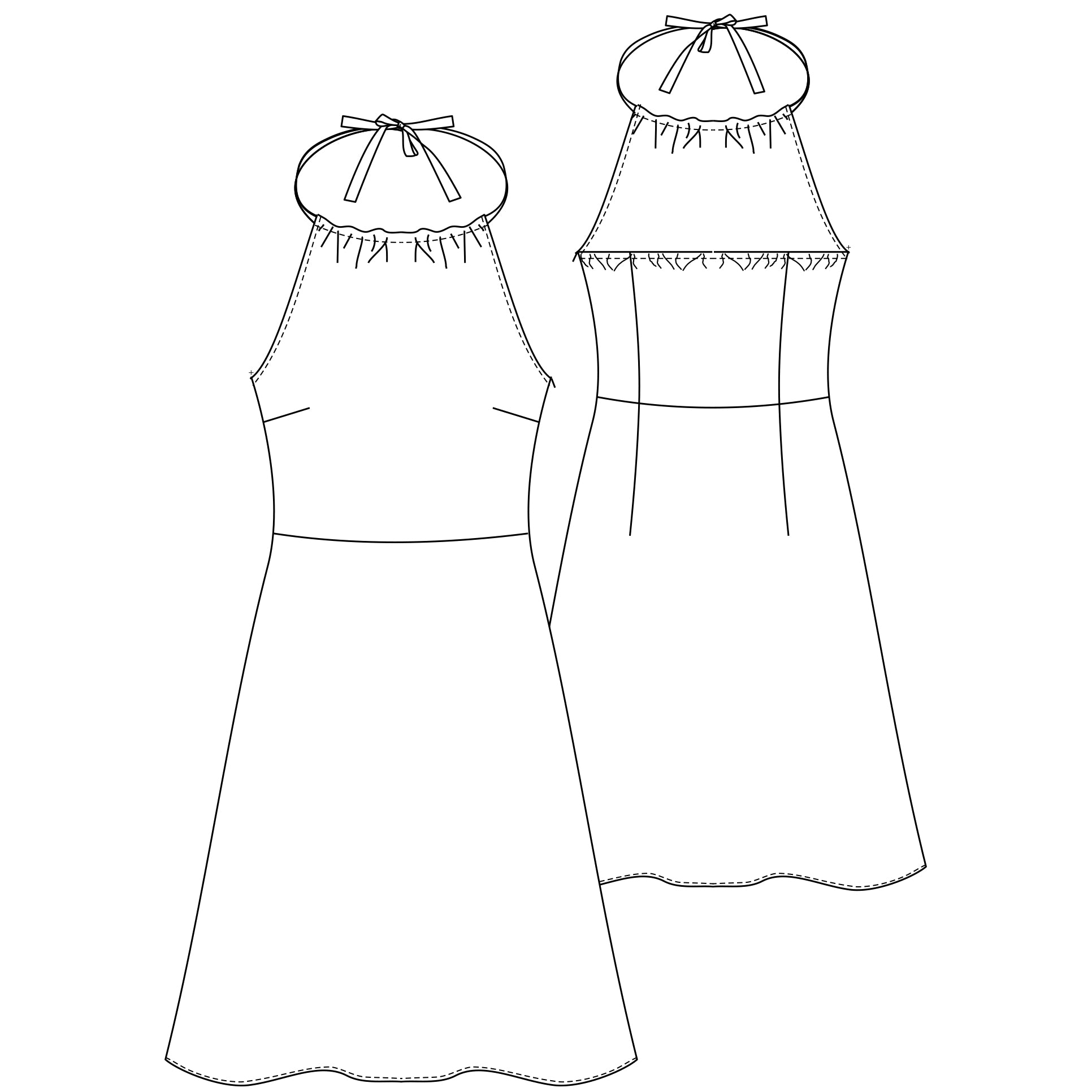 schnittmuster-berlin-sommerkleid-aimee-neckholder-kleid-knielang-gr-34-46 image 2