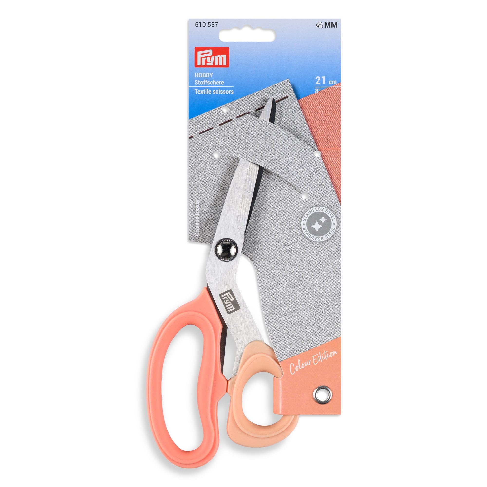 prym-stoffschere-21-cm-micro-serration-schneiderschere-beere image 4