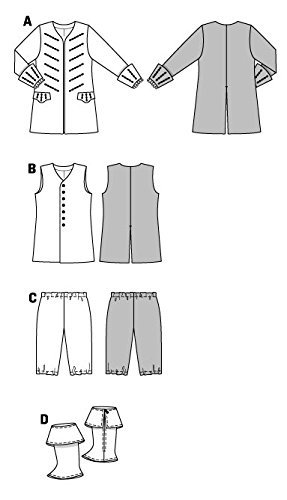 burda-style-2452-schnittmuster-piratenkost-m-kids-gr-104-140 image 7