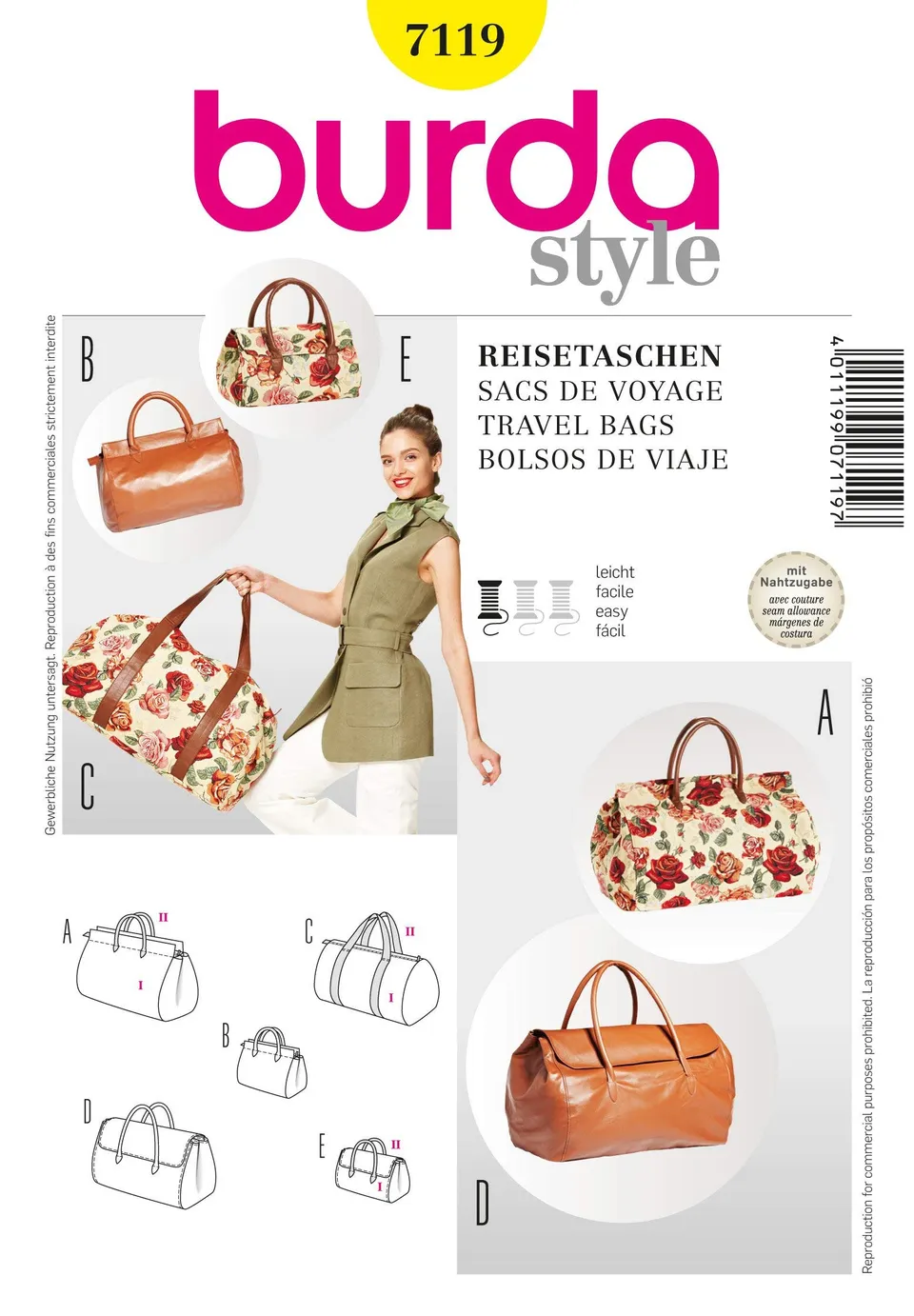 burda-style-schnittmuster-accessoires-reisetaschen-von-gro-bis-klein-level-leich image 1