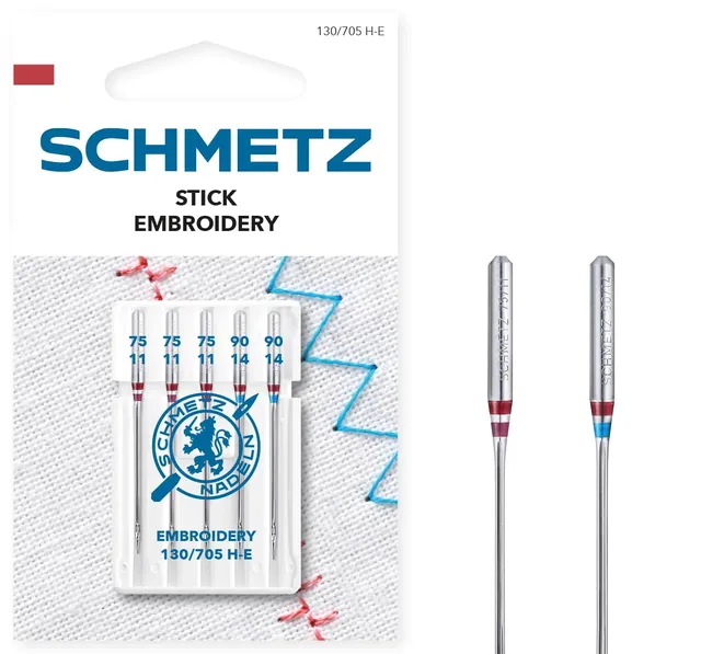 schmetz-stick-embroidery-75-11-90-14-5-n-hmaschinennadeln image 1