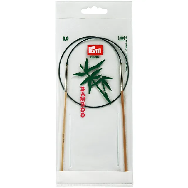 prym-221514-rundstricknadeln-60-cm-3-00-mm-bambus image 1