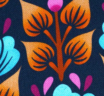 albstoffe-midnight-wild-flower-bio-sweat-meterware image 2
