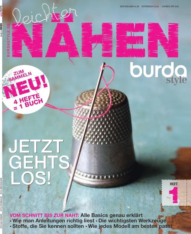 burda-style-leichter-n-hen-heft-1-4-1415-n-hwissen-f-r-anf-nger-und-fortgeschrit image 1