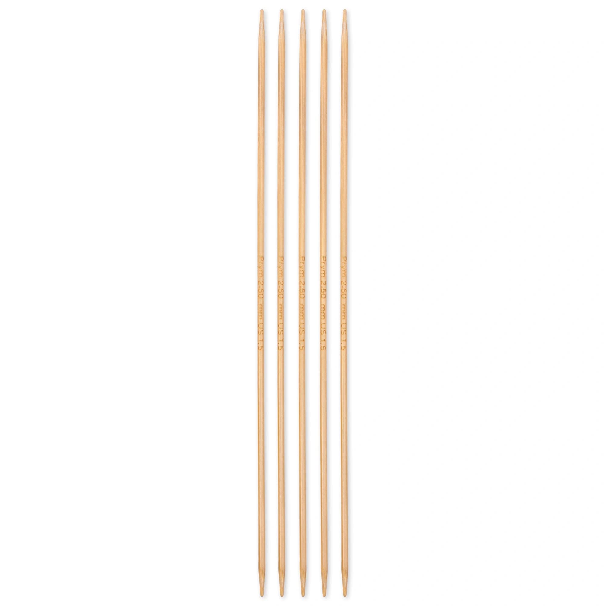 prym-222211-1-strumpfstricknadeln-aus-bambus-20-cm-2-5-mm image 2