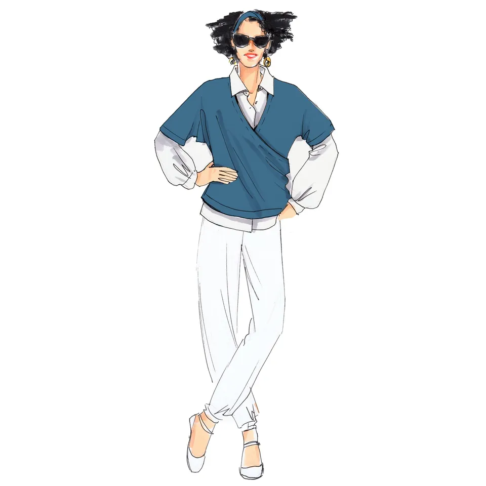 schnittmuster-berlin-strickjacke-pullunder-uli-damen-schnittmuster image 1