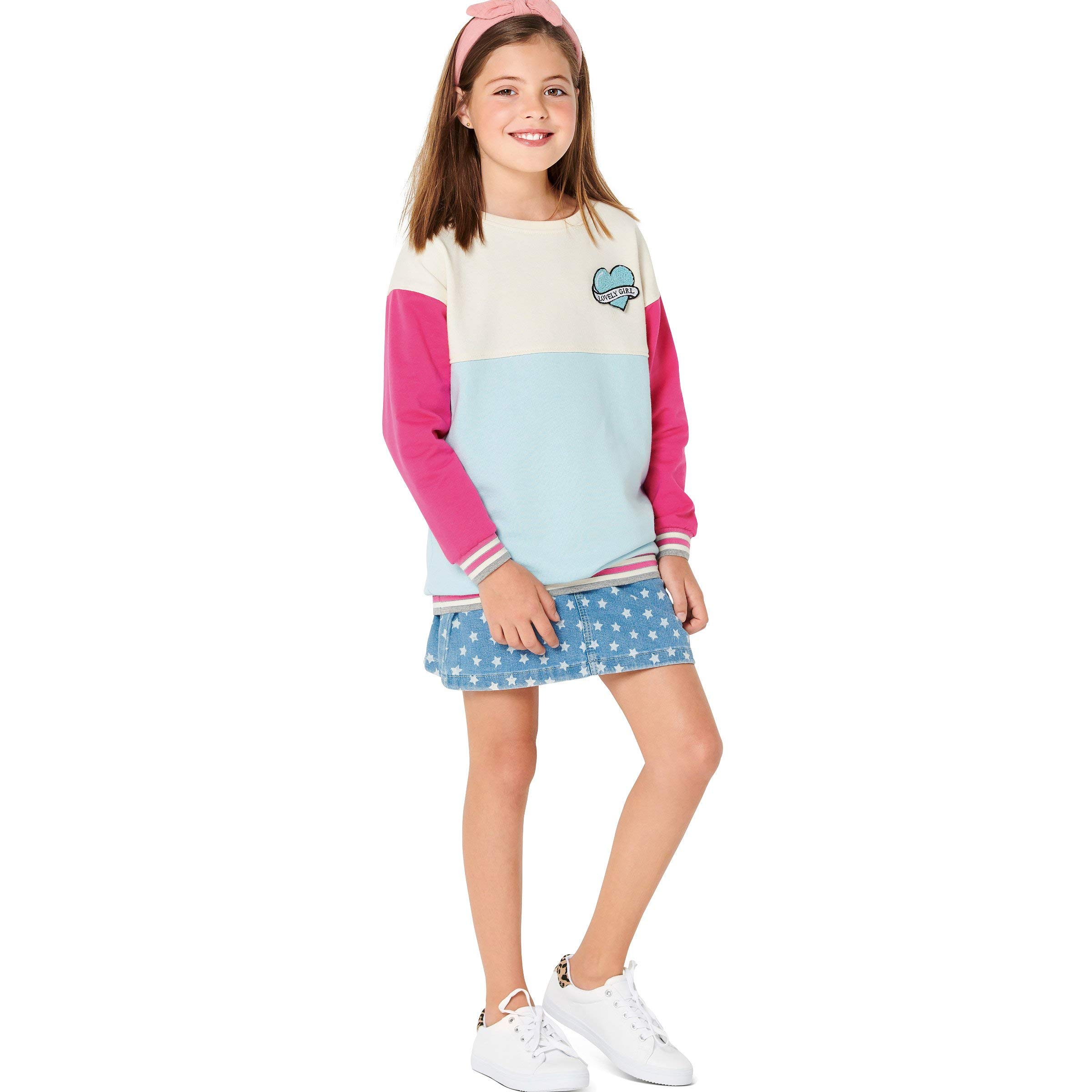burda-style-9301-schnittmuster-zweifarbige-hoodies-kinder-hoodie-mit-kapuze image 2