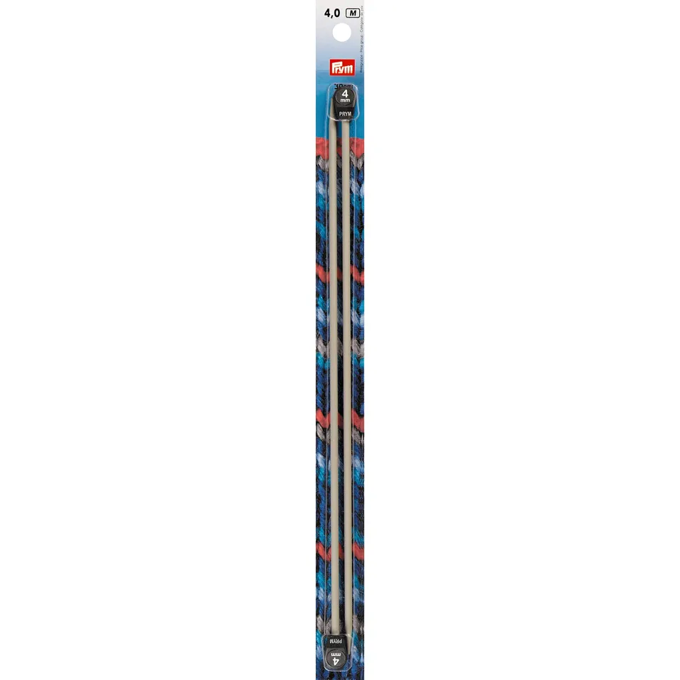 prym-191454-jackenstricknadeln-alu-30-cm-4-00-mm-grau image 1