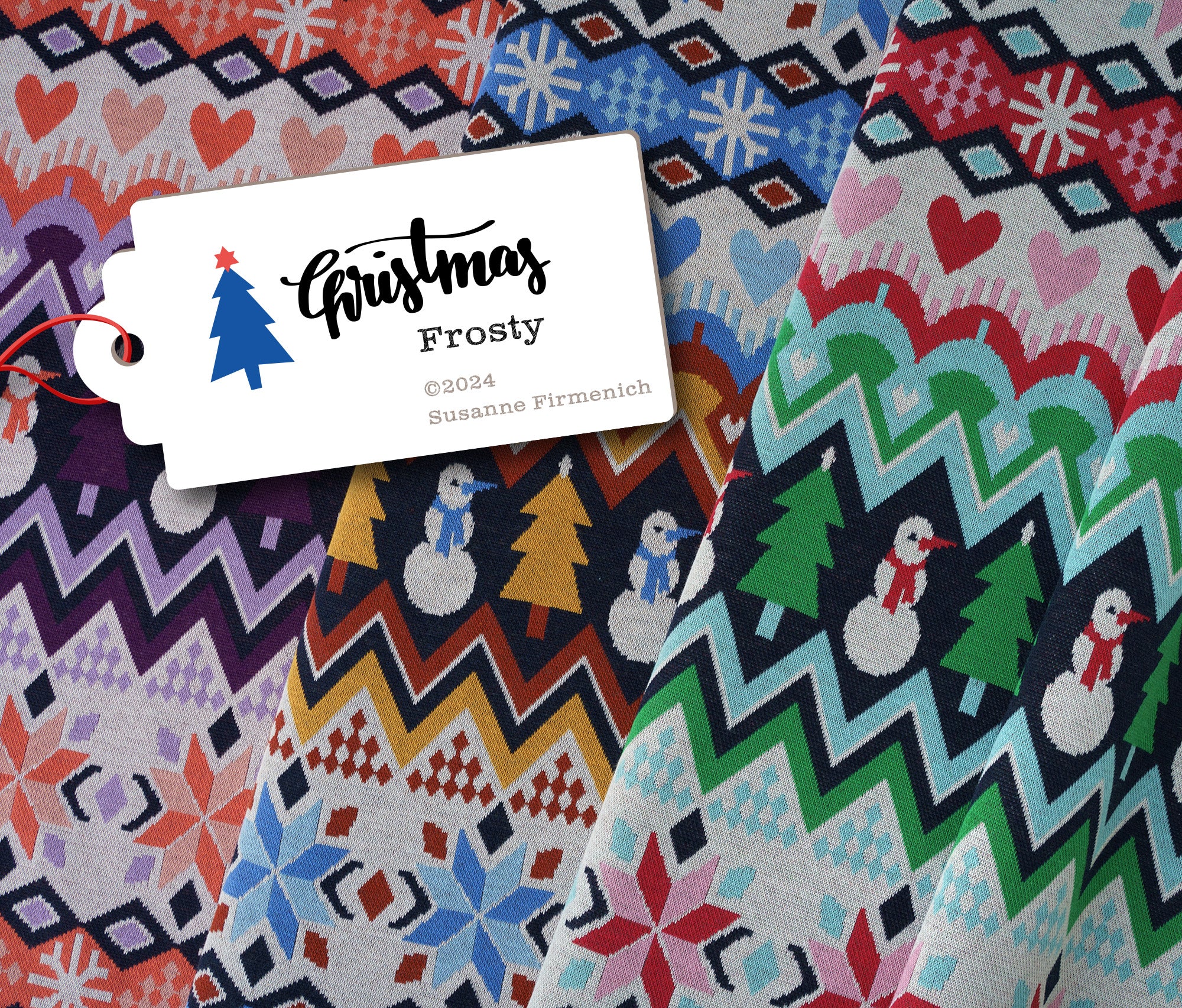 albstoffe-christmas-frosty-jacquard-jersey-bio-baumwolle image 1