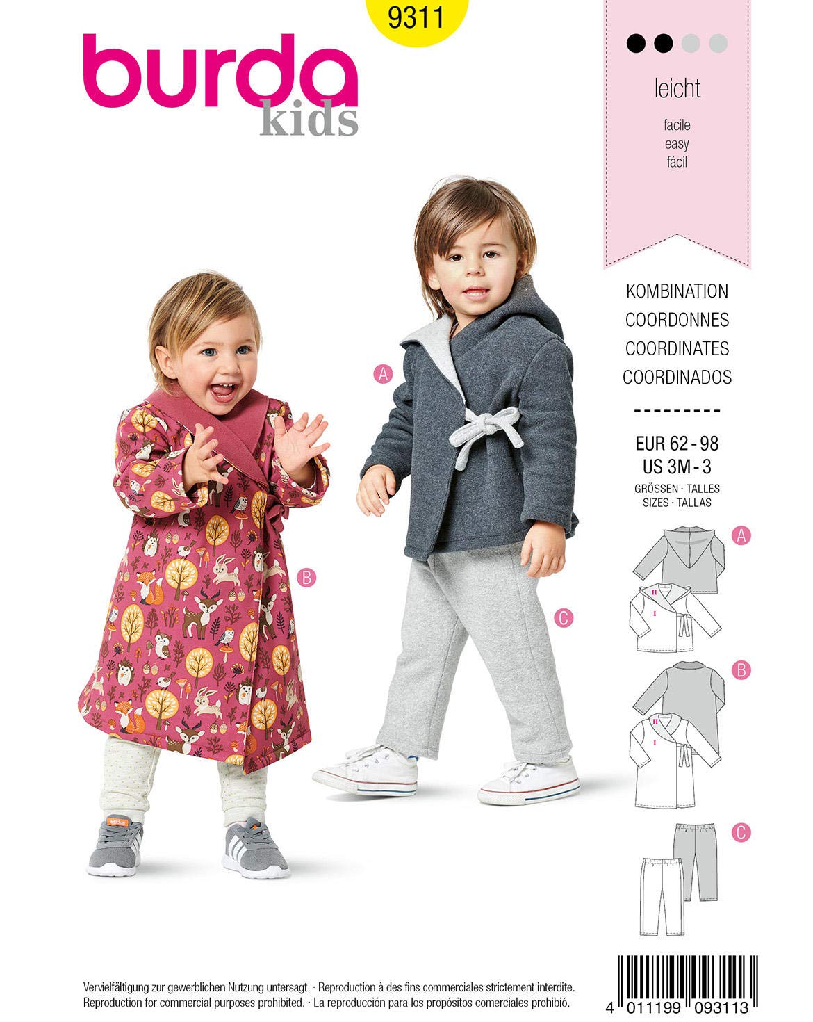 burda-style-schnittmuster-9311-baby-jacke-und-hose-gr-62-98 image 6