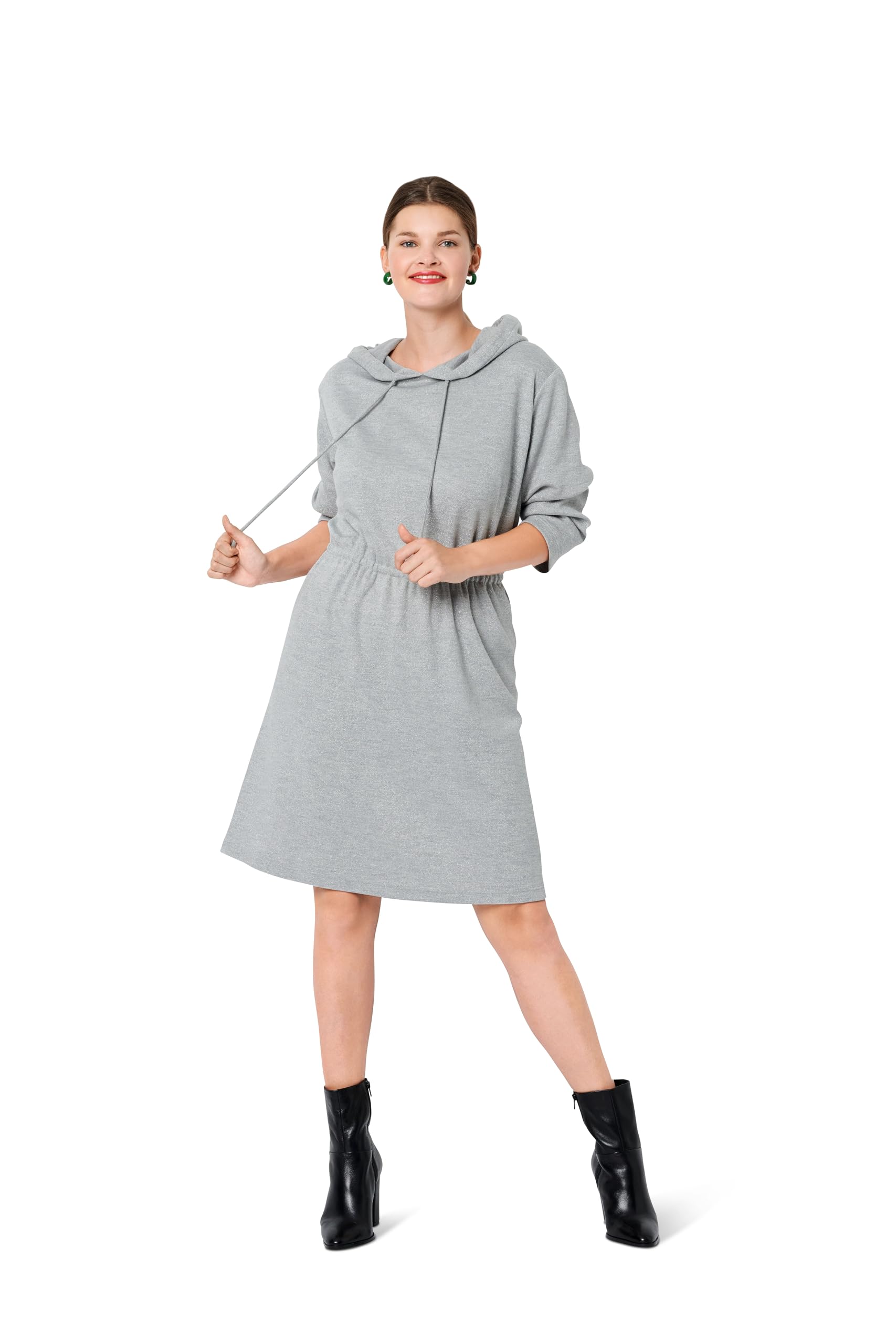 burda-style-b6095-schnittmuster-shirt-und-kleid-damen-gr-44-54-papierschnittmust image 7