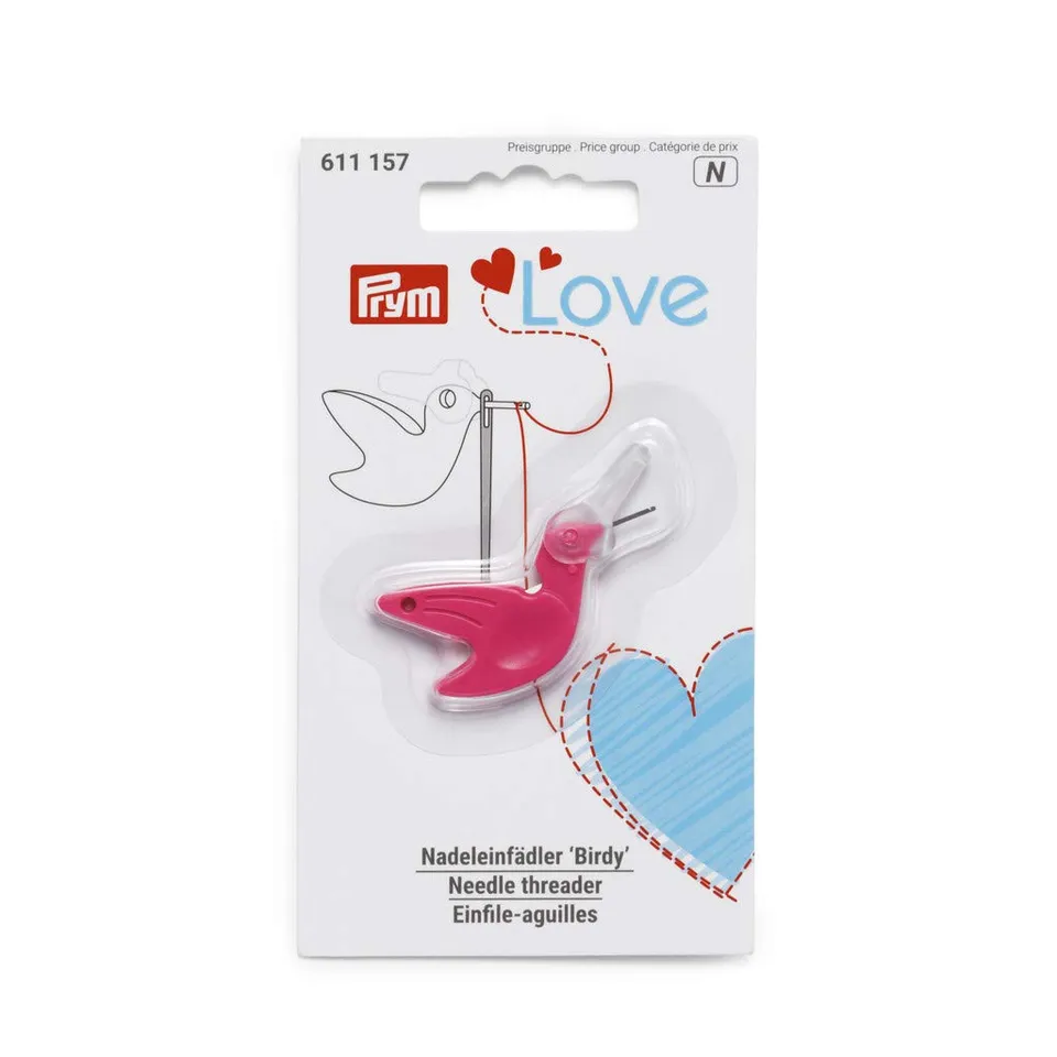 prym-love-nadeleinf-dler-birdy-9-5-x-1-5-x-7-3-cm-pink image 1