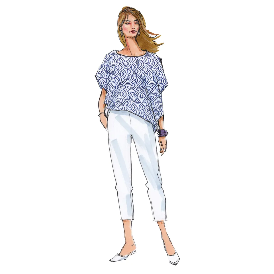 schnittmuster-berlin-oversizebluse-bea-damenbluse-easy-schnitt image 1