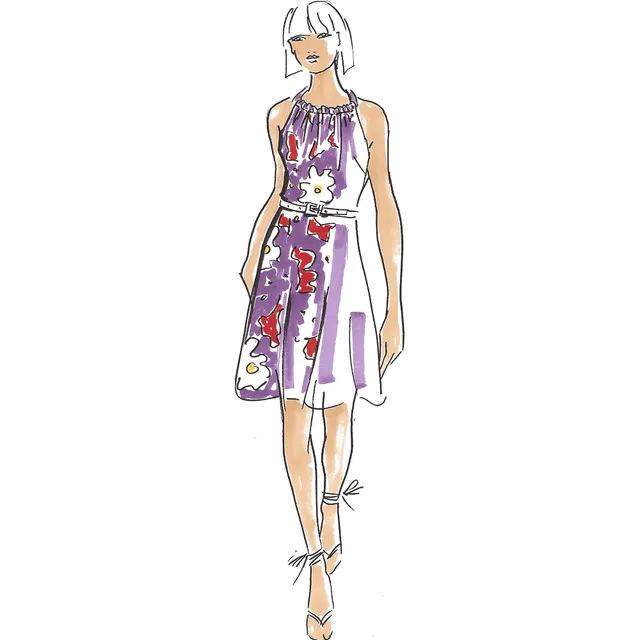 schnittmuster-berlin-sommerkleid-aimee-neckholder-kleid-knielang-gr-34-46 image 1