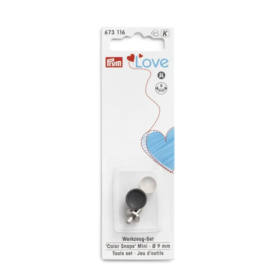 prym-673116-love-color-snaps-mini-werkzeugset-9-mm-f-r-vario-zange image 1